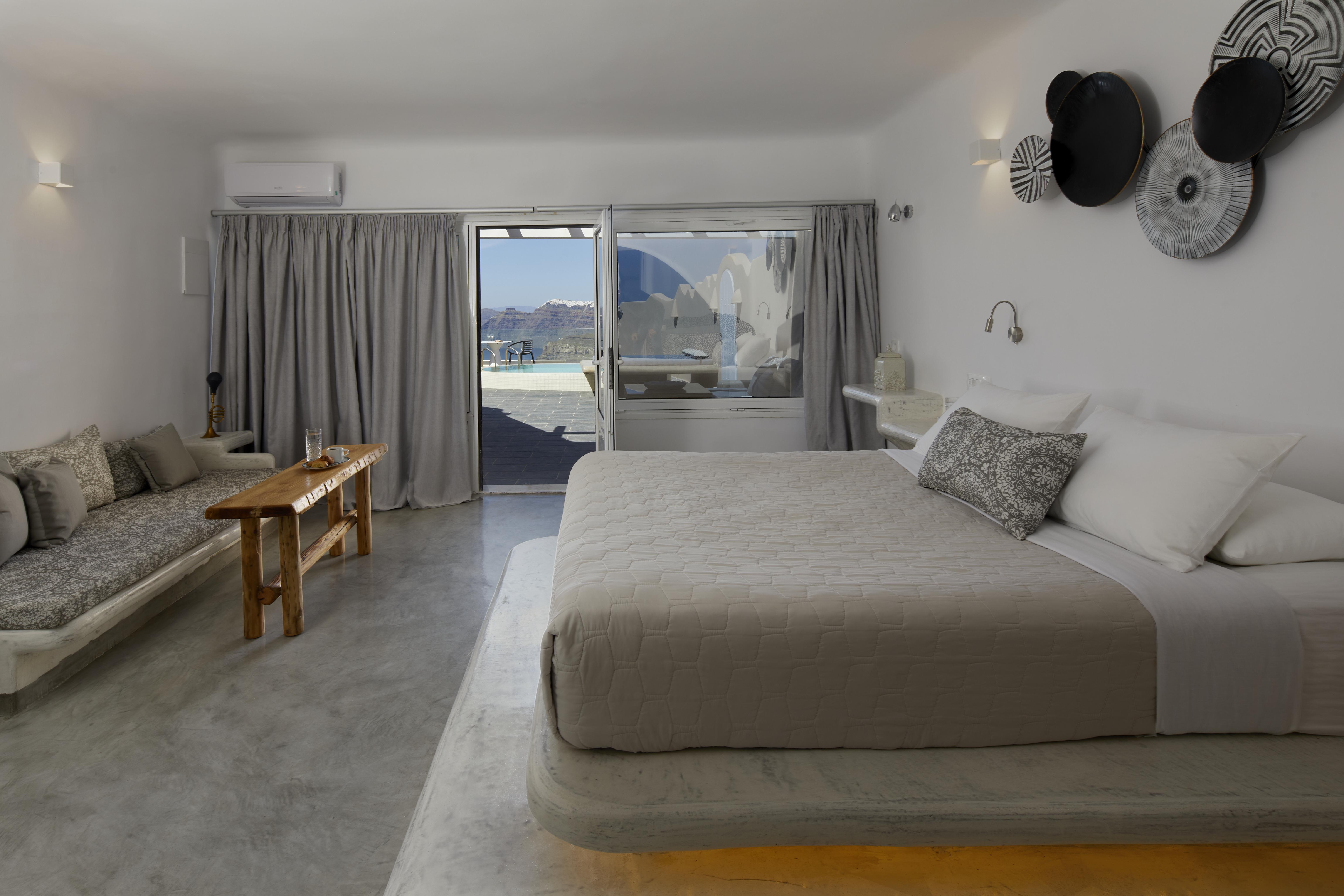 Suites Of The Gods Cave Spa Hotel Megalochori  Bagian luar foto